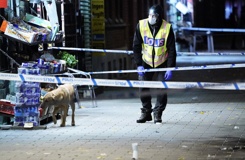 Skjutnignen i Möllevångstorget Skjutnignen i Möllevångstorget